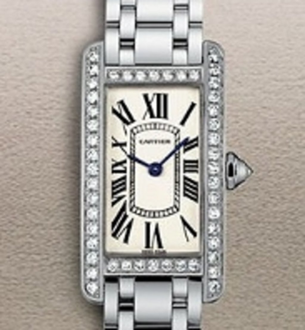 Часы Tank American Diamond от Cartier