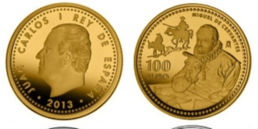 В монетной программе «Европа» пополнение: монеты в честь Мигеля де Сервантеса