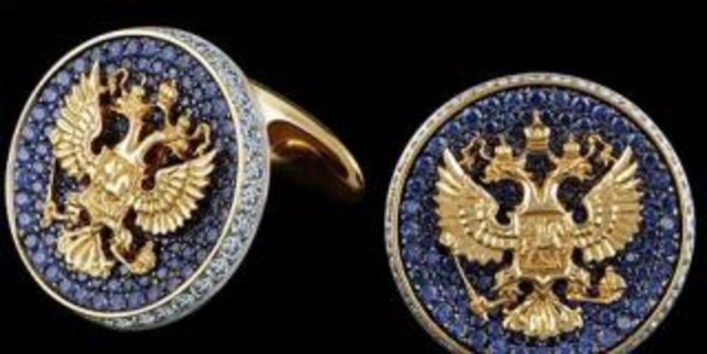 Коллекции мужских украшений с российской символикой 