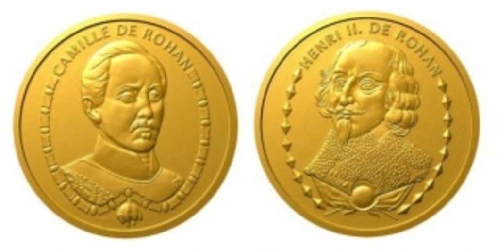 Нумизматы смогут приобрести набор золотых монет «Дом де Роган»