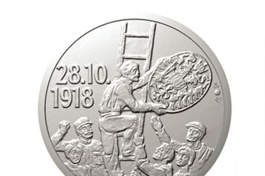 Чешский монетный двор выпустил серебряные медали к 100-летию образования Чехословацкой Республики