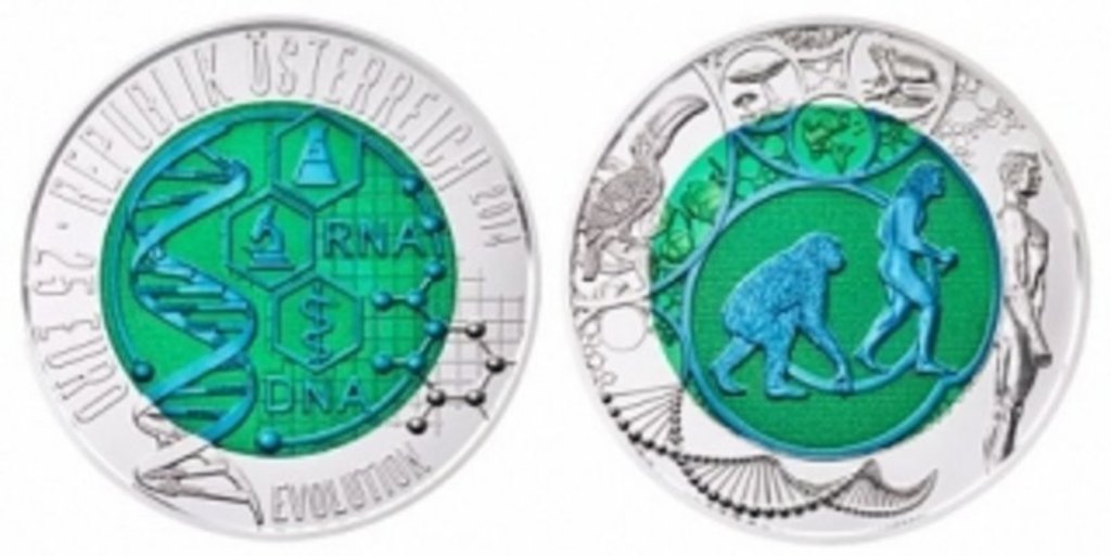 «Рассвет новой эры» - официальное название монеты из серебра и ниобия