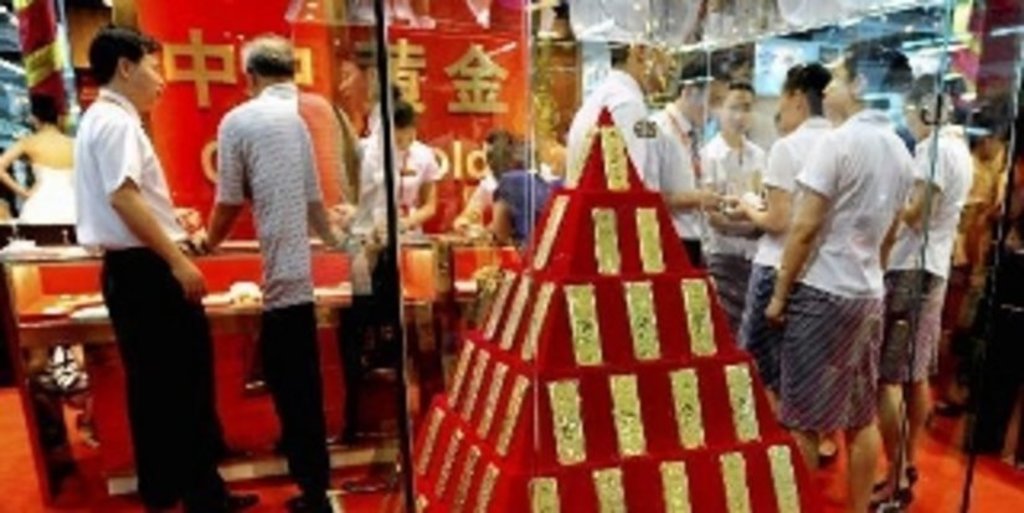 В Китае отмечен стремительный рост объема торгов золотом и серебром