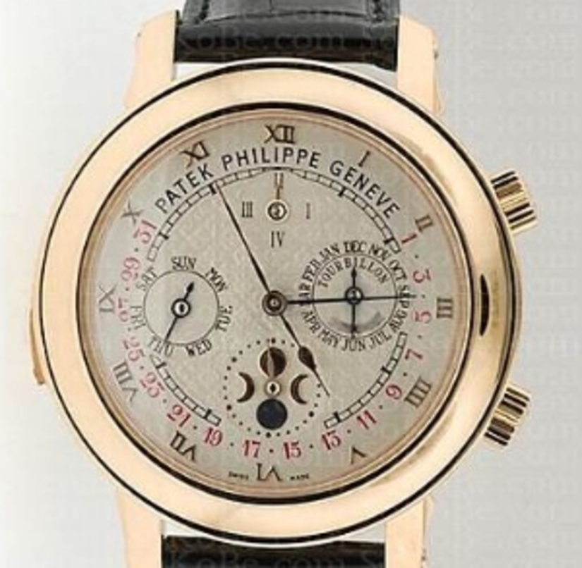 Редчайший турбийон Rare Patek Philippe Sky Moon продается за 1,3 миллиона долларов