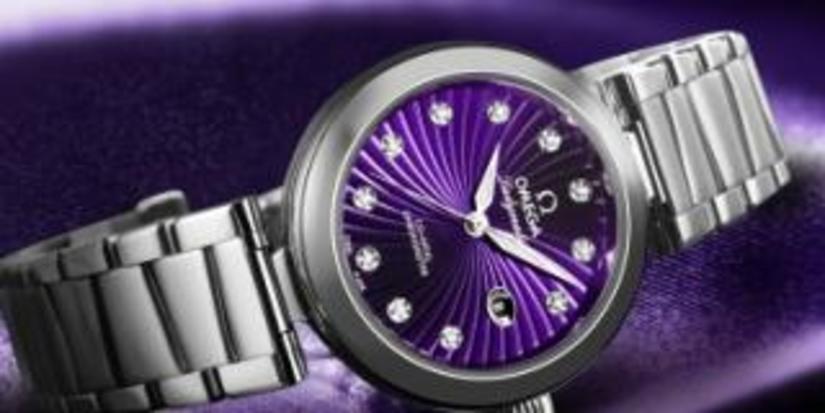 Omega Ladymatic с разноцветными циферблатами на Basel-World-2013