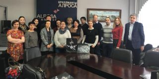 Предприятие "Бриллианты Алроса" провело день открытых дверей для сотрудники компании АК Алроса