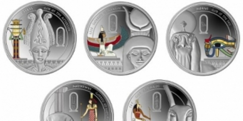 Коллекционеры смогут купить набор монет «История Осириса»