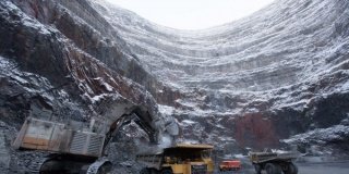 ЛУКОЙЛ вывел Гриба на проектную мощность - 4,5 млн т алмазной руды