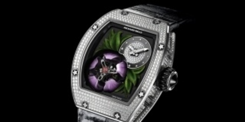 Невероятные часы с турбийоном Tourbillon Fleur от Ришара Милля