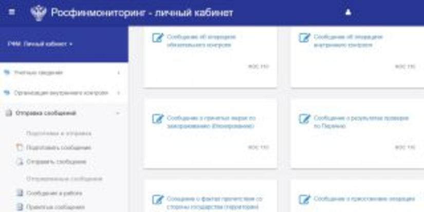 Новый личный кабинет пользователя на портале Росфинмониторинга стал неожиданностью для предпринимателей.
