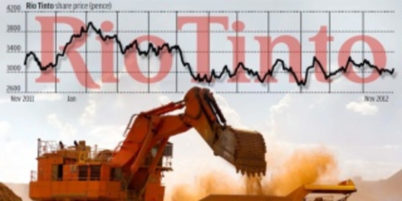 Прибыль алмазного подразделения Rio Tinto Group упала на 17%