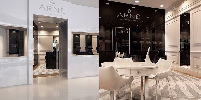Ювелирный Дом Alexander Arne открыл свой второй бутик в Галерее «Времена года»